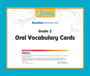 Grade 2. Oral Vocabulary Cards (Treasures). McGraw Hill