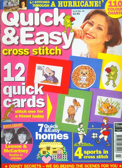 Quick & Easy cross stitch №45 1999