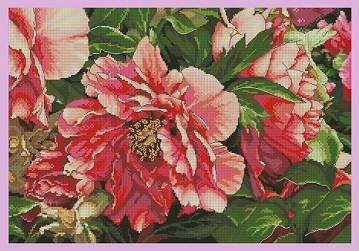 Dimensions 70-35298 Coral Peonies