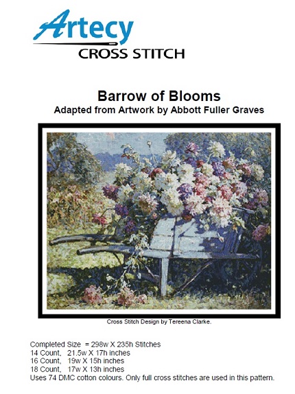 Artecy Cross Stitch - Barrow of Blooms