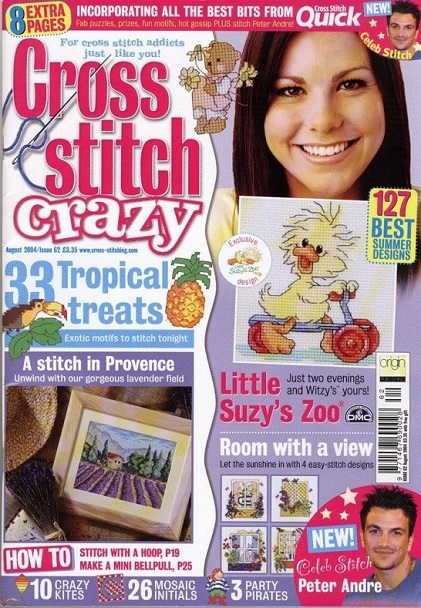 Cross Stitch Crazy №62, 2004