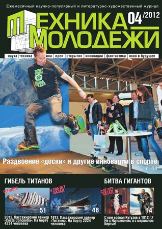 Техника - молодёжи №4 2012. Редакция журнала